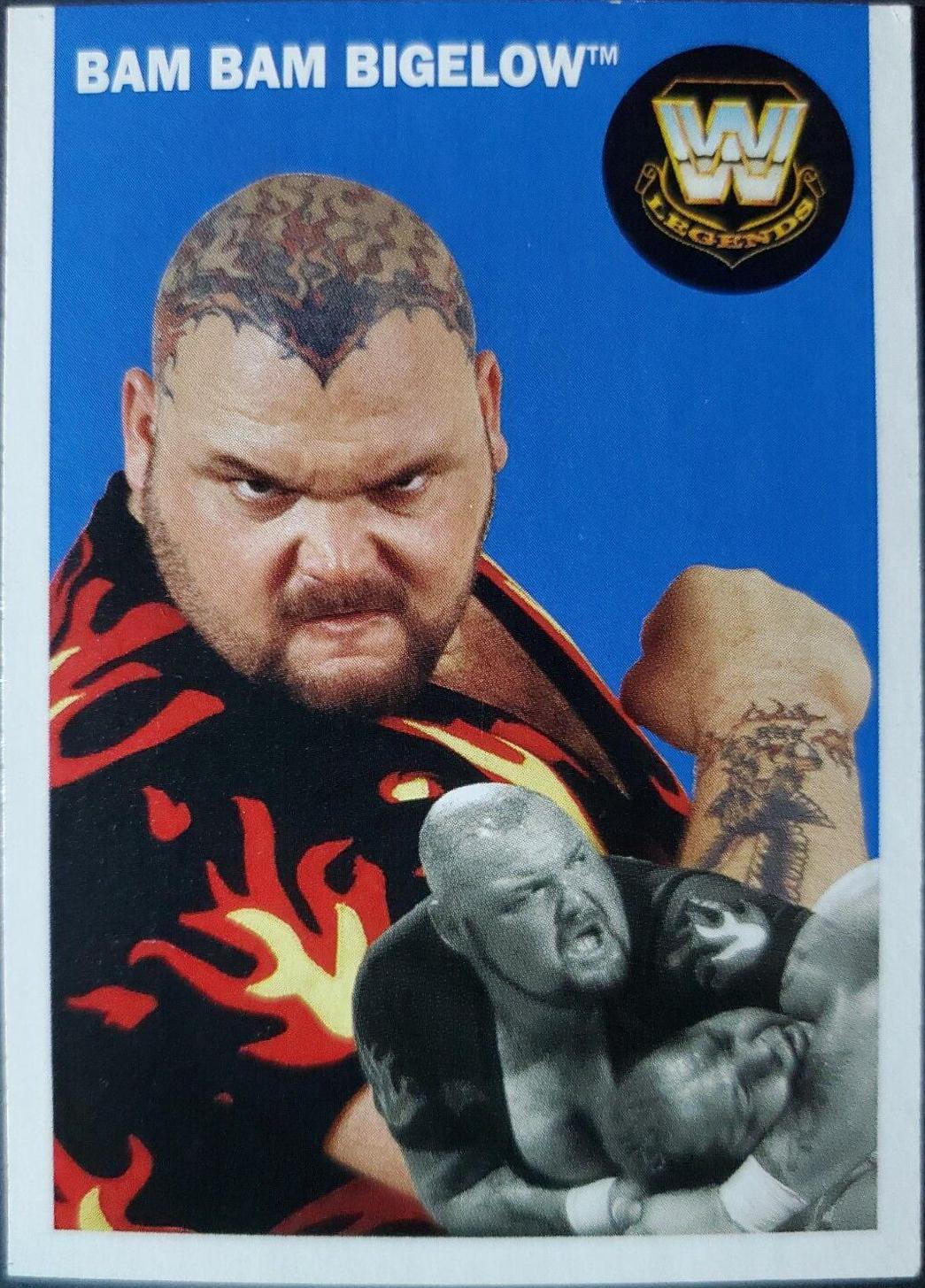 Bam Bam Bigelow #77 Wrestling Cards 2006 Topps Heritage II WWE