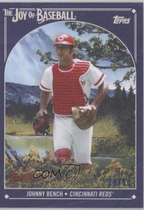 Johnny Bench [Prussian Blue] #87