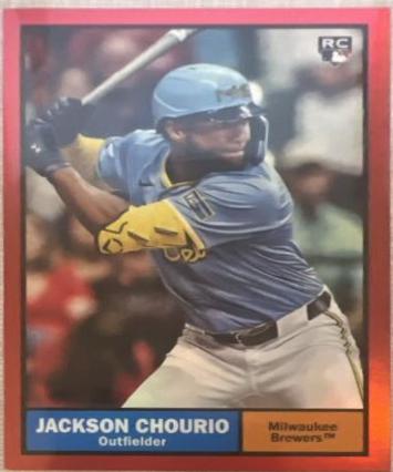 Jackson Chourio [Rainbow Foilboard] #44