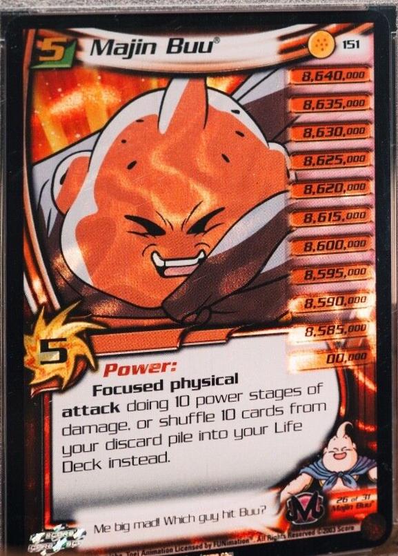 Majin Buu 151 Dragon Ball Z Buu Saga