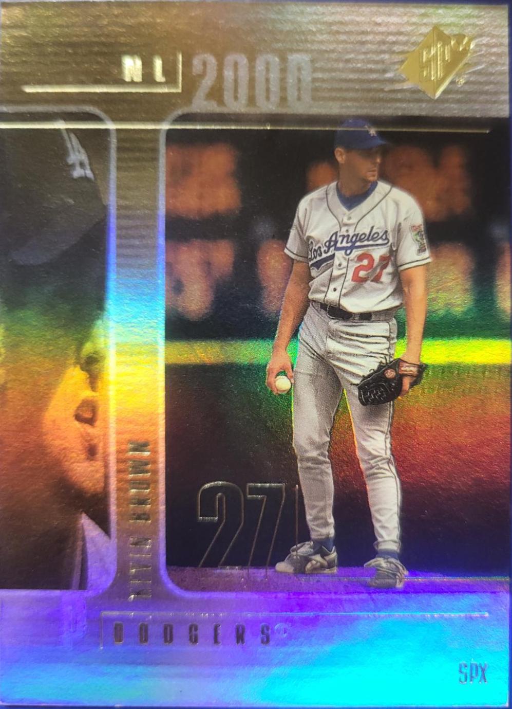 Kevin Brown #27 Baseball Cards 2000 Spx