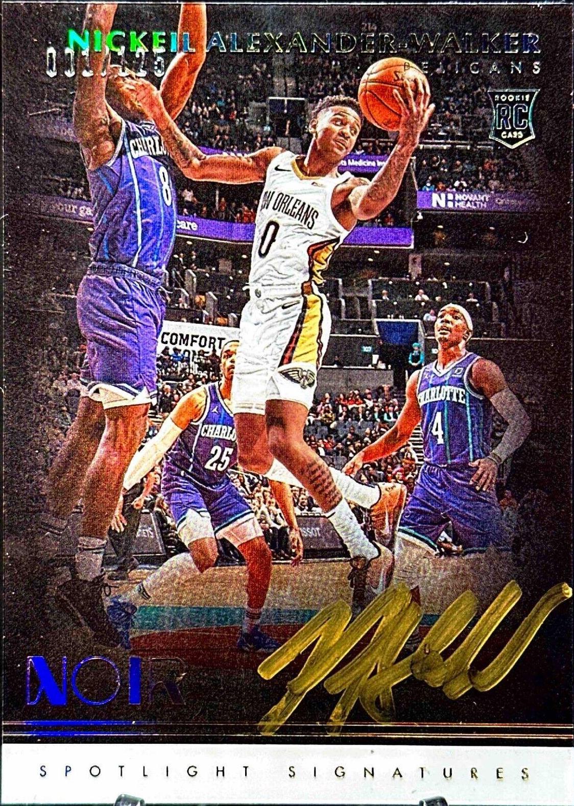 Nickeil Alexander-Walker #336 2019-20 Panini Noir Basketball