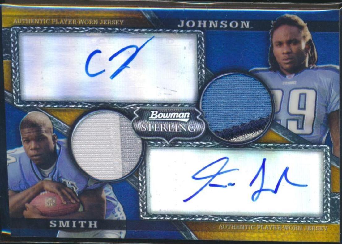 Chris Johnson [Jersey Autograph Gold Refractor] #156