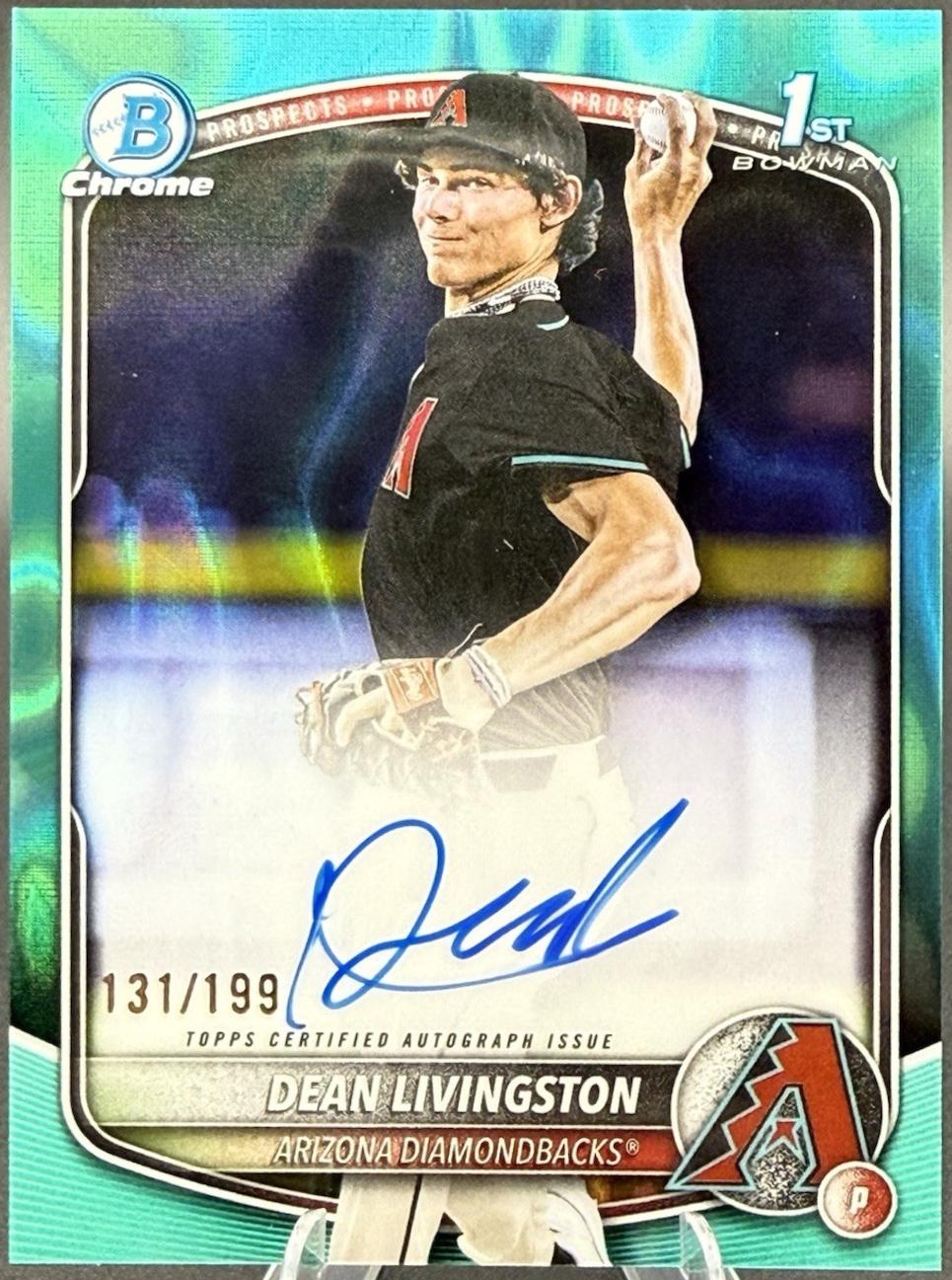 Dean Livingston [Aqua Lava Refractor] #CPA-DL