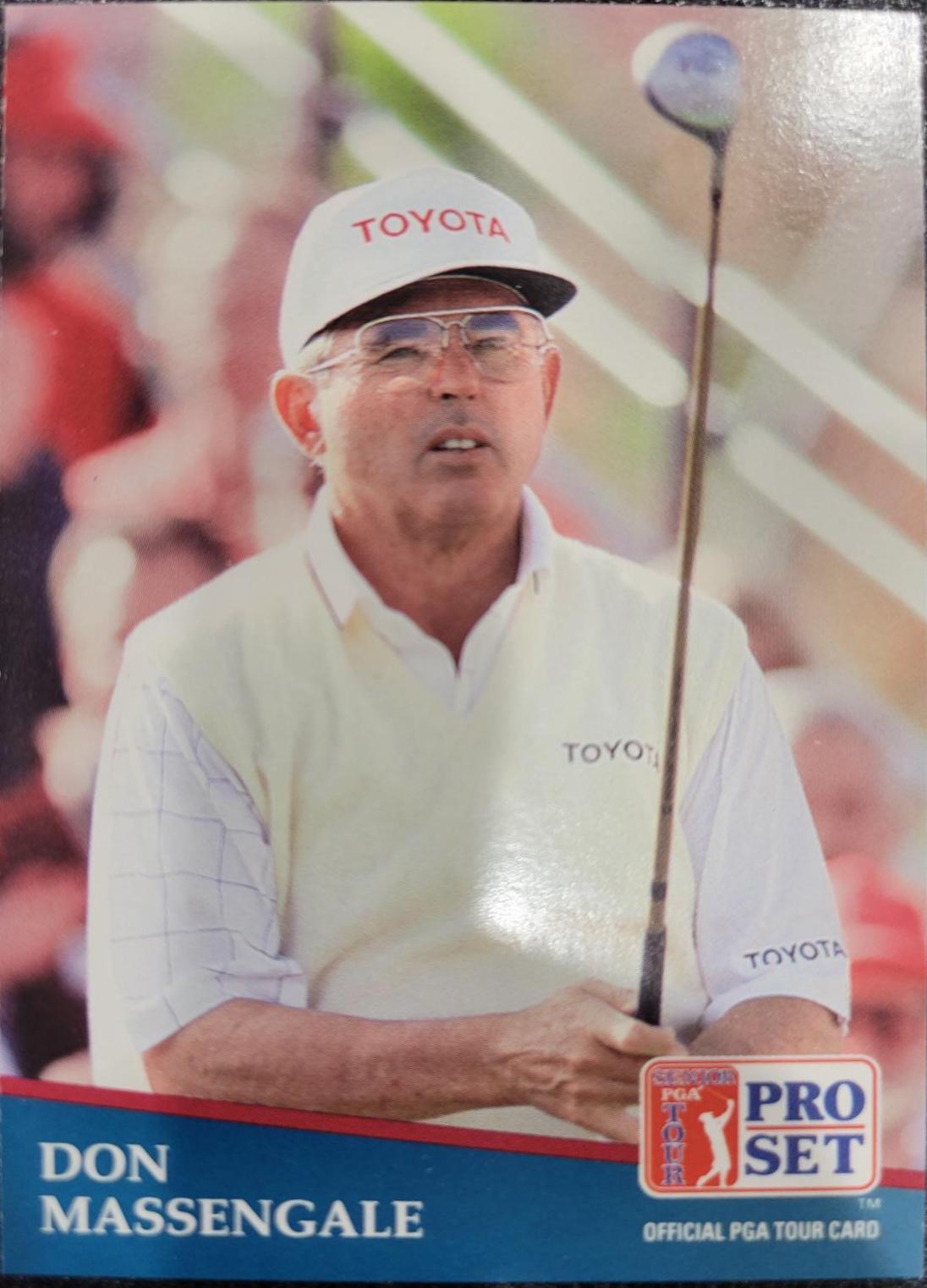 Don Massengale #242 1991 Pro Set Golf