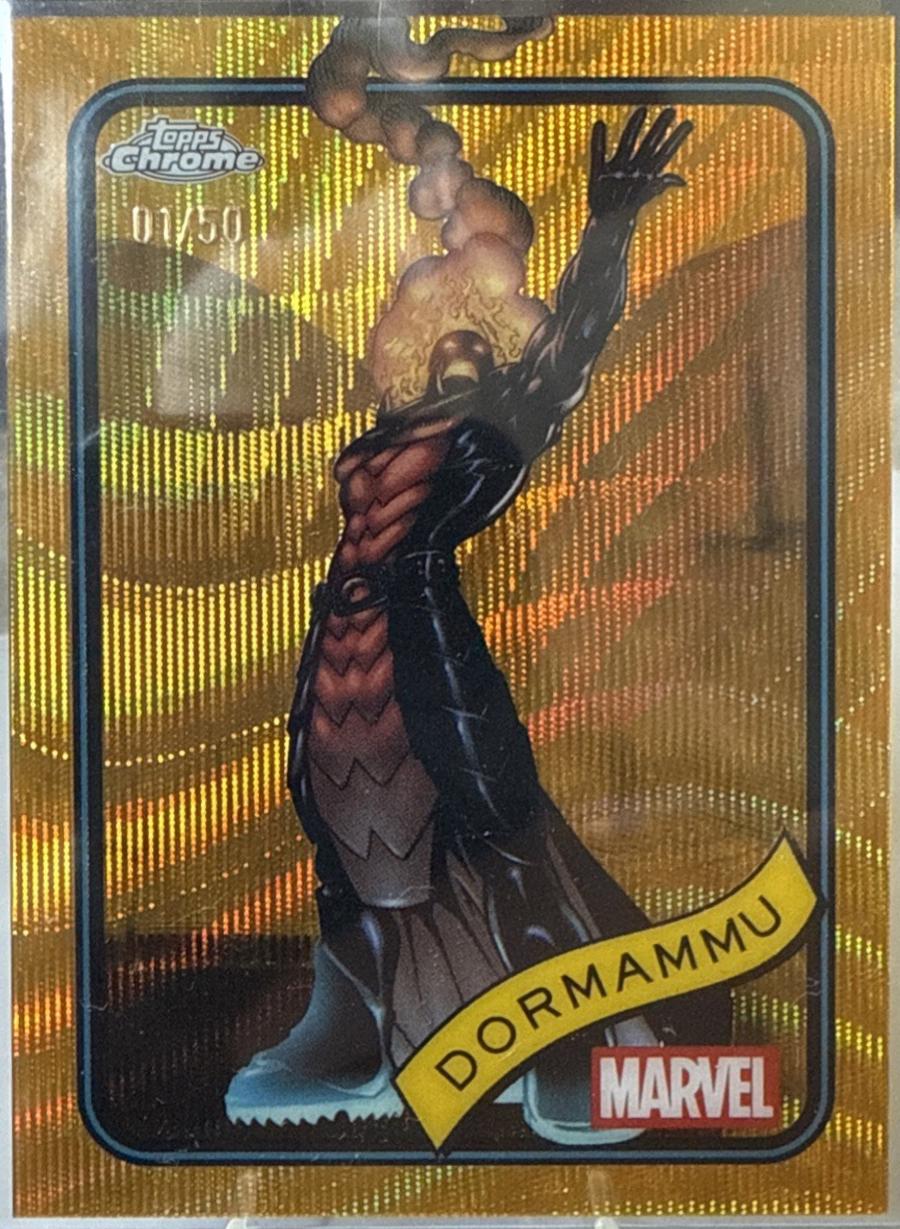 Dormammu Gold Wave Refractor
