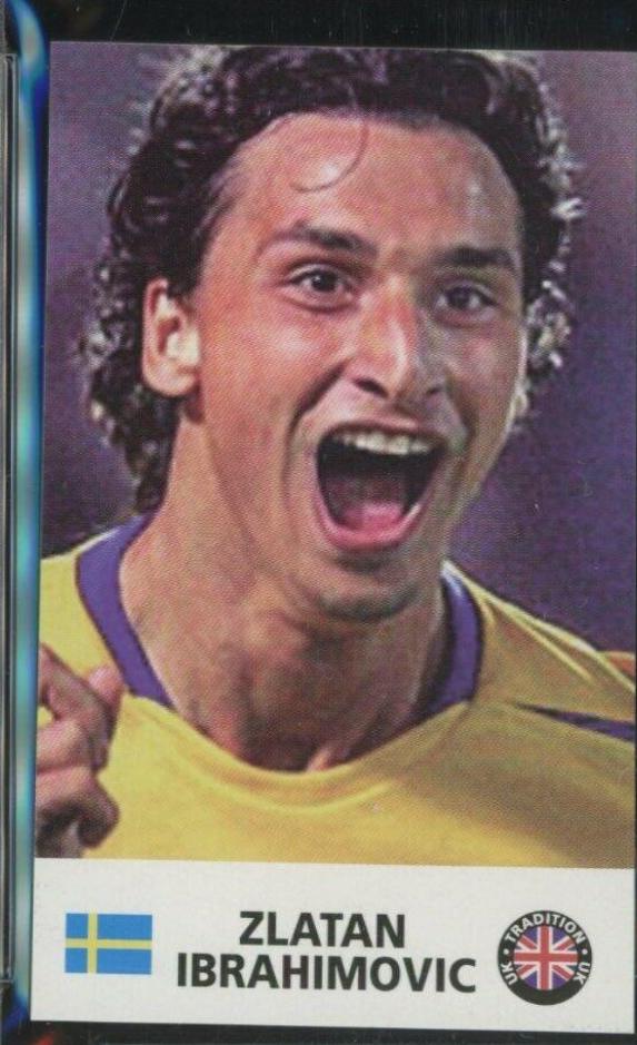 Zlatan Ibrahimovic Soccer Cards 2006 UK Traditions Football World Stars