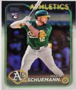 Max Schuemann #US220 Baseball Cards 2024 Topps Update