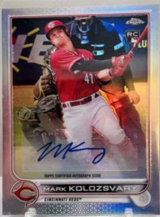 Mark Kolozsvary #AC-MKO 2022 Topps Chrome Update Baseball Autograph