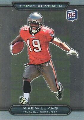 Mike Williams #23 Football Cards 2010 Topps Platinum