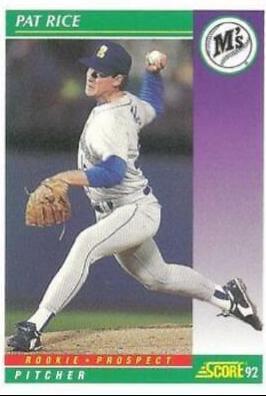 Pat Rice #423 Baseball Cards 1992 Score