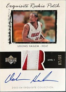 Udonis Haslem Autograph Patch