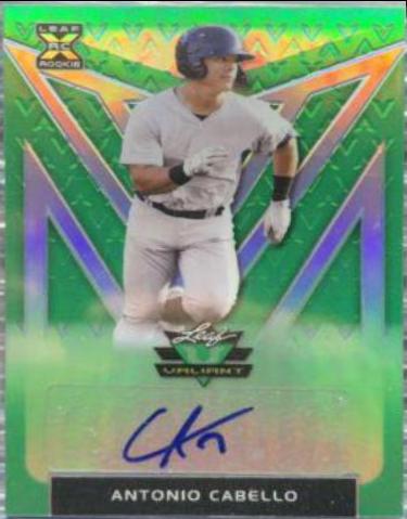 Antonio Cabello #BA-AC1 Baseball Cards 2020 Leaf Valiant Autographs