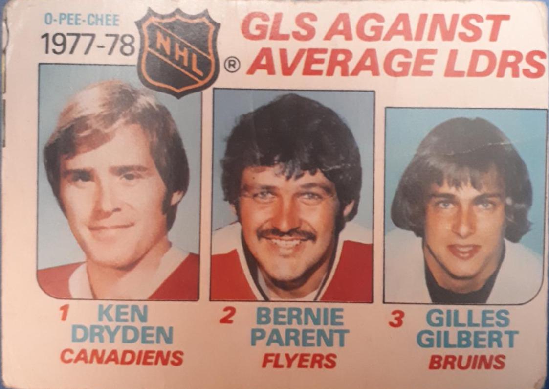 goals against average leaders #68 Hockey Cards 1978 O-Pee-Chee