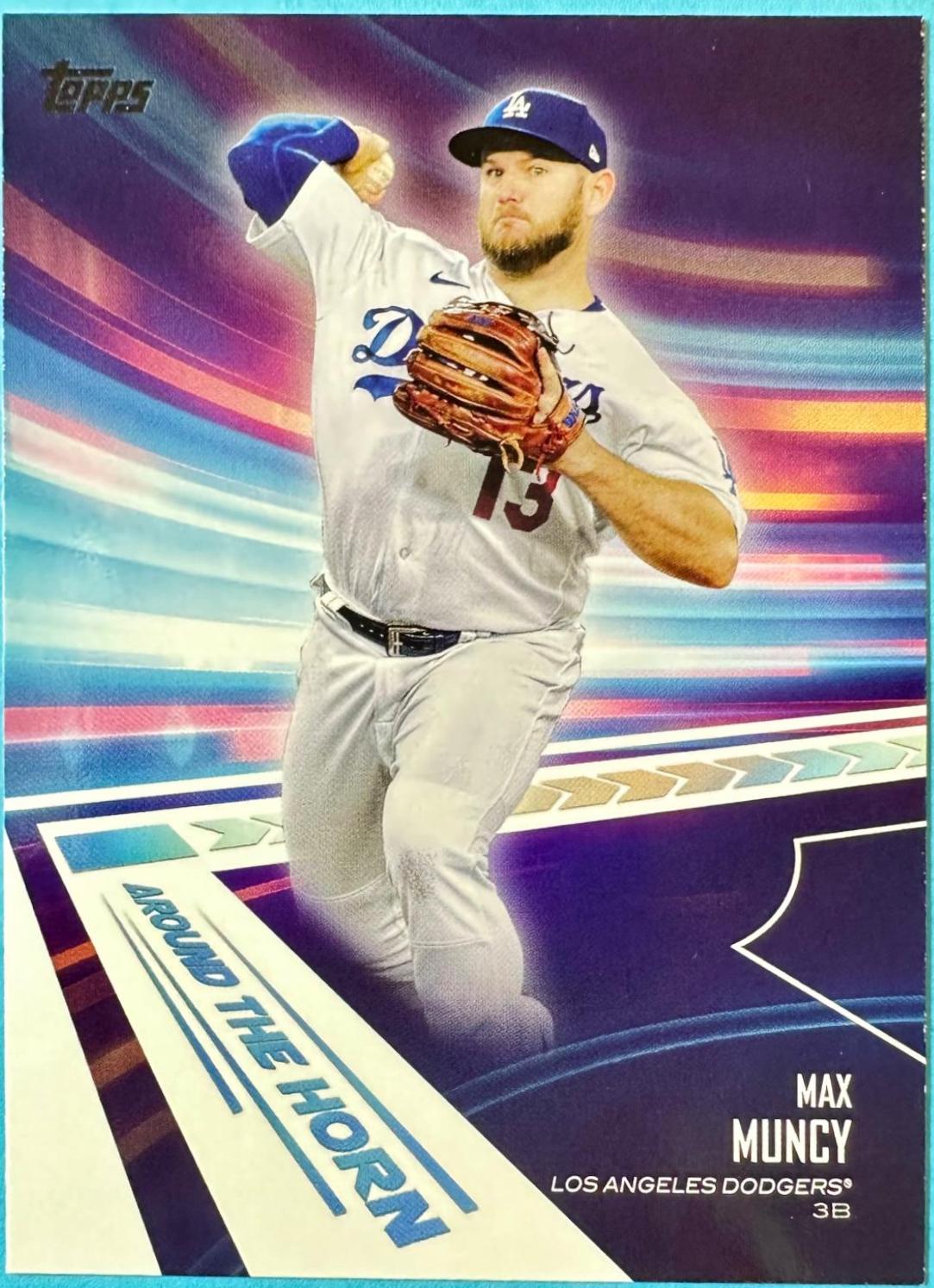 Max Muncy #ATH-10 Baseball Cards 2024 Topps Around the Horn