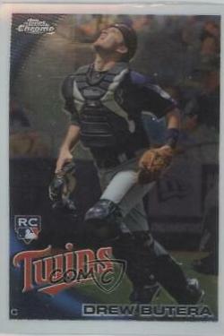 Drew Butera #202 Baseball Cards 2010 Topps Chrome
