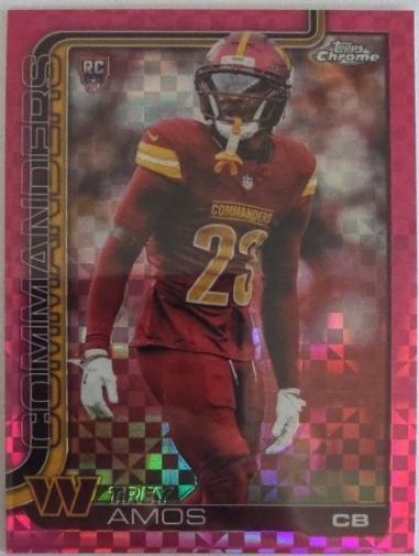 2025 Trey Amos [X-Fractor Pink] #371