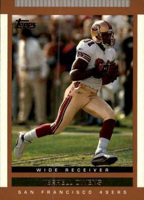 Terrell Owens #6 Football Cards 2003 Topps Draft Picks & Prospects