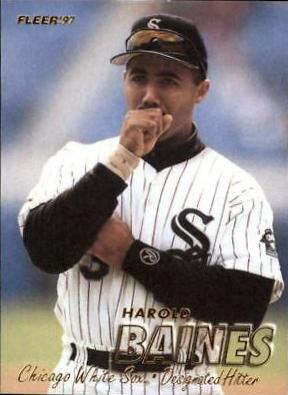 Harold Baines #55 Baseball Cards 1997 Fleer