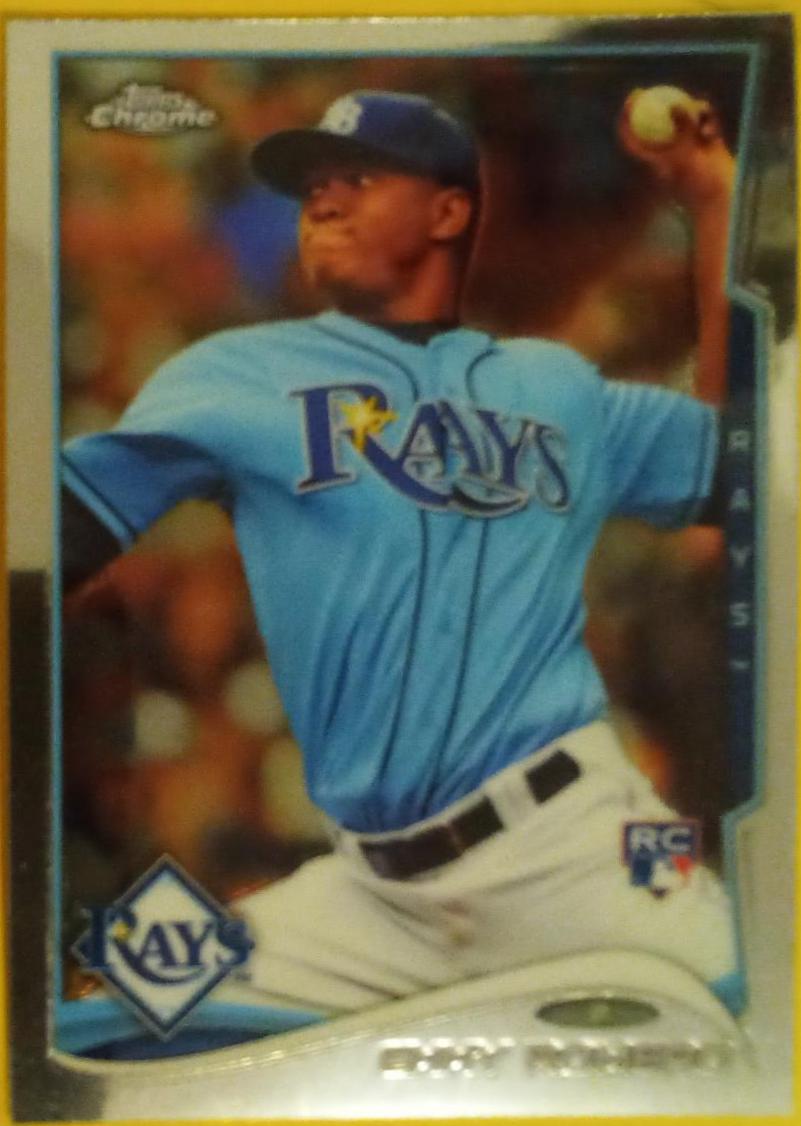 Enny Romero #3 Baseball Cards 2014 Topps Chrome