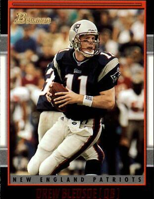 Drew Bledsoe #7 Football Cards 2001 Bowman