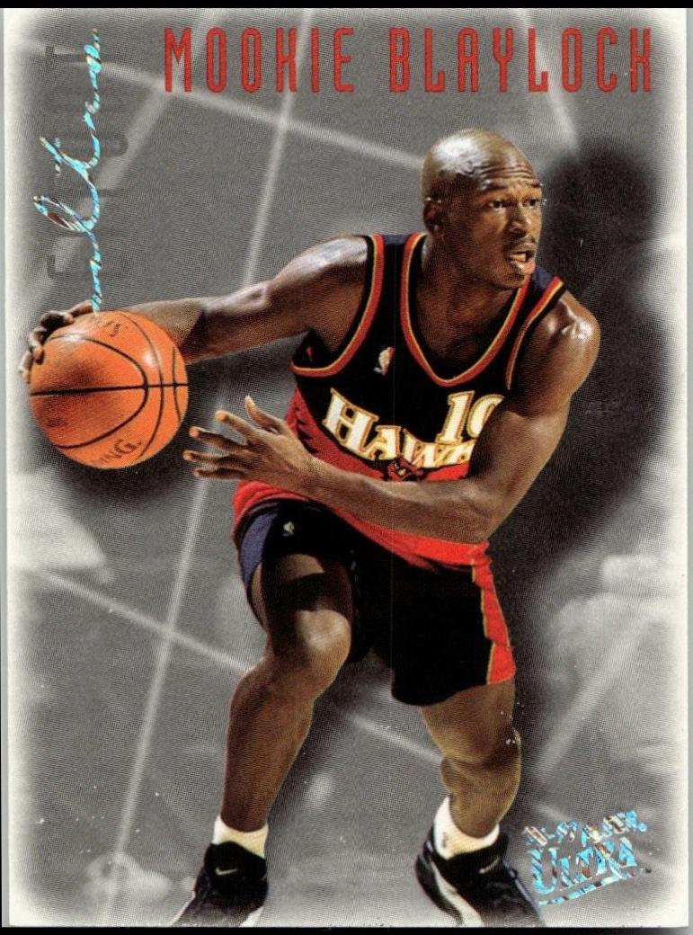 Mookie Blaylock #139 1996 Ultra Platinum Medallion Basketball