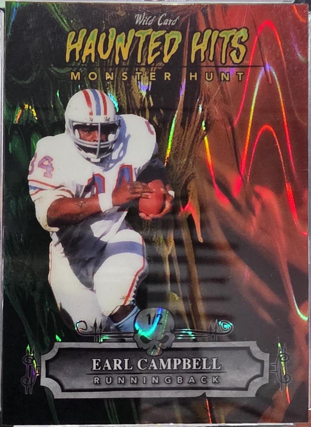 Earl Campbell #HHZ-EC 2024 Wild Card Haunted Hits Monster Hunt Football