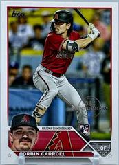 Corbin Carroll [582 Montgomery Club] #401 Baseball Cards 2023 Topps Prices