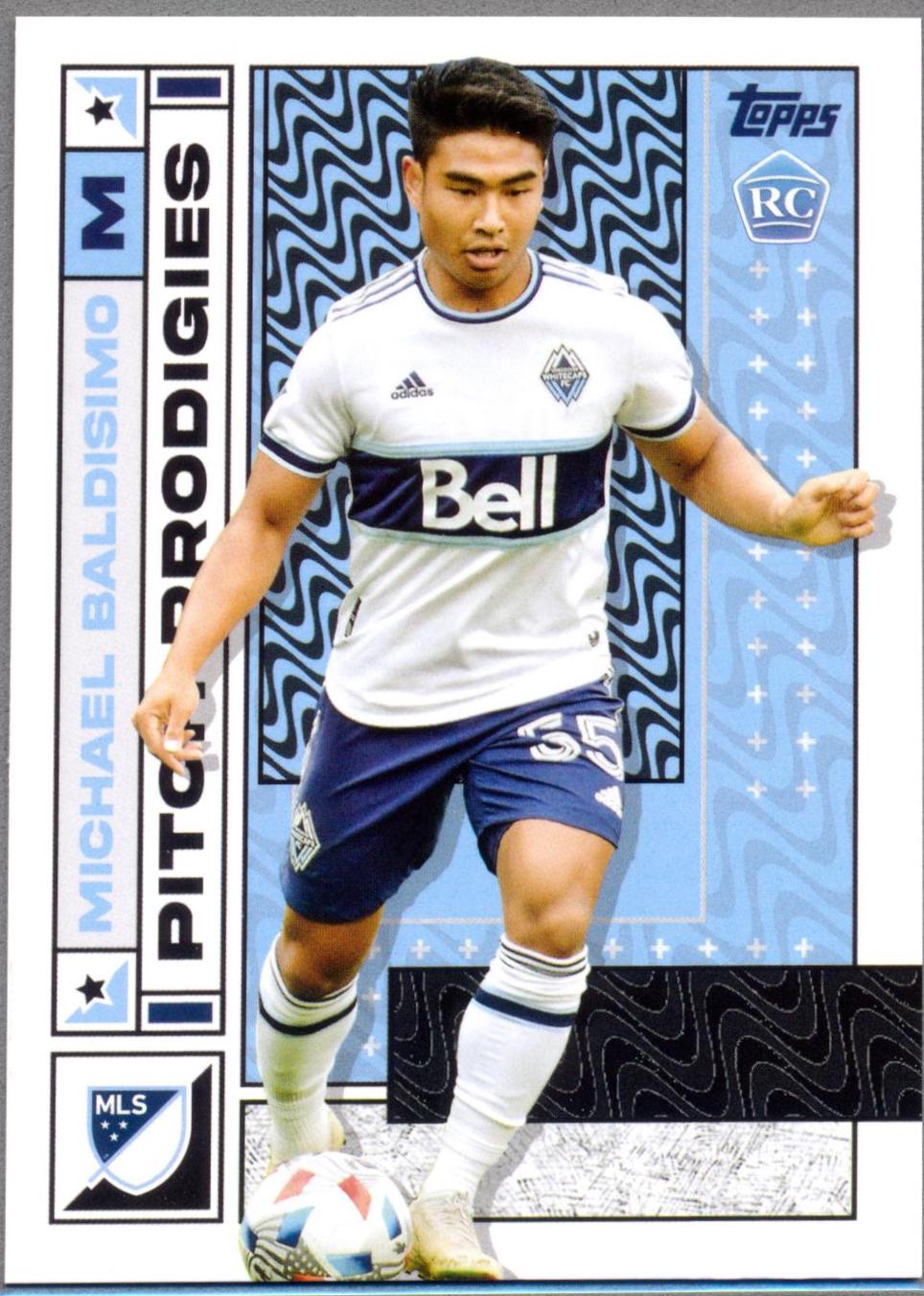 Michael Baldisimo #41 Soccer Cards 2022 Topps MLS