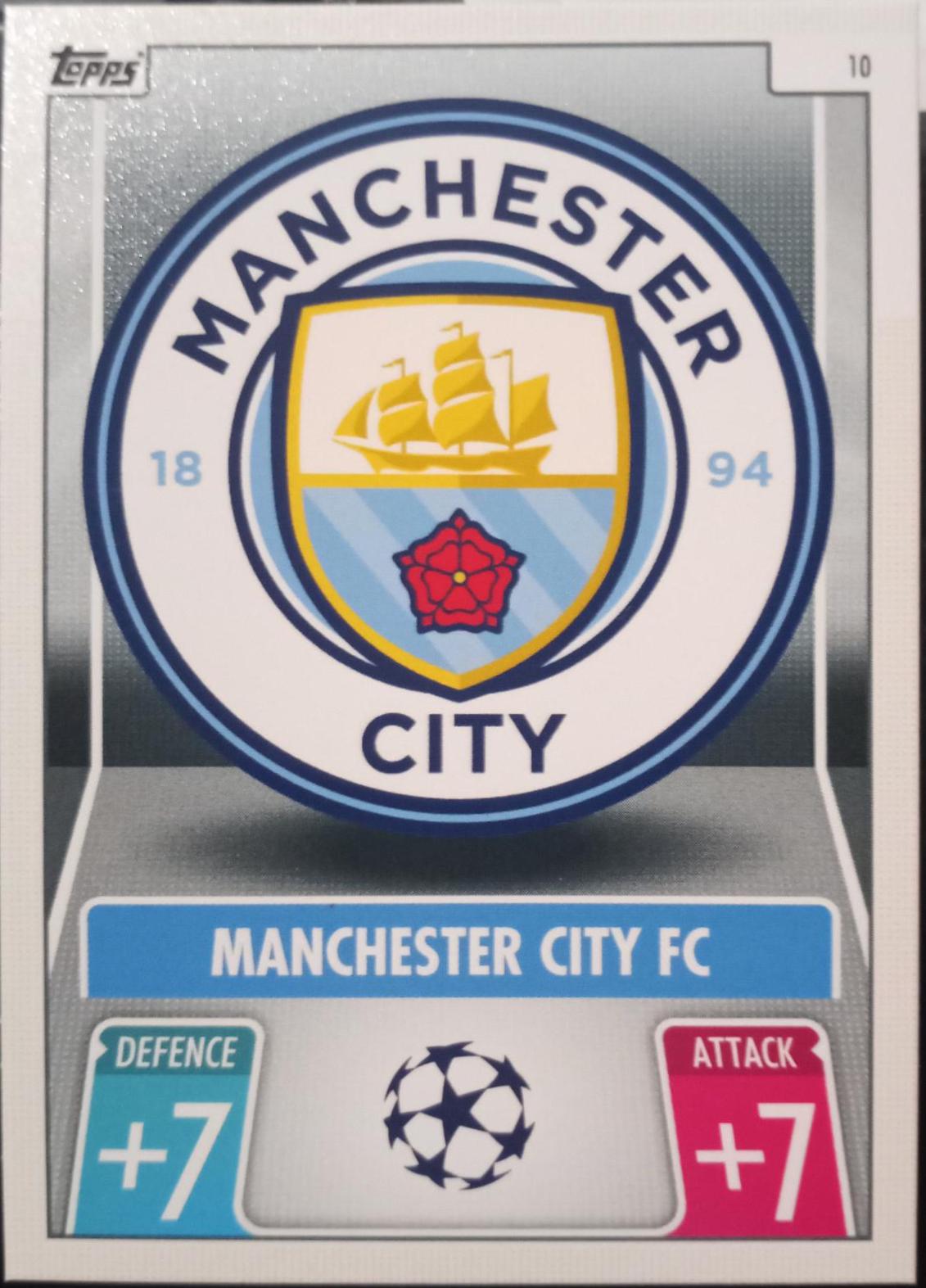 Club Badge #10 Soccer Cards 2021 Topps Match Attax Champions & Europa League