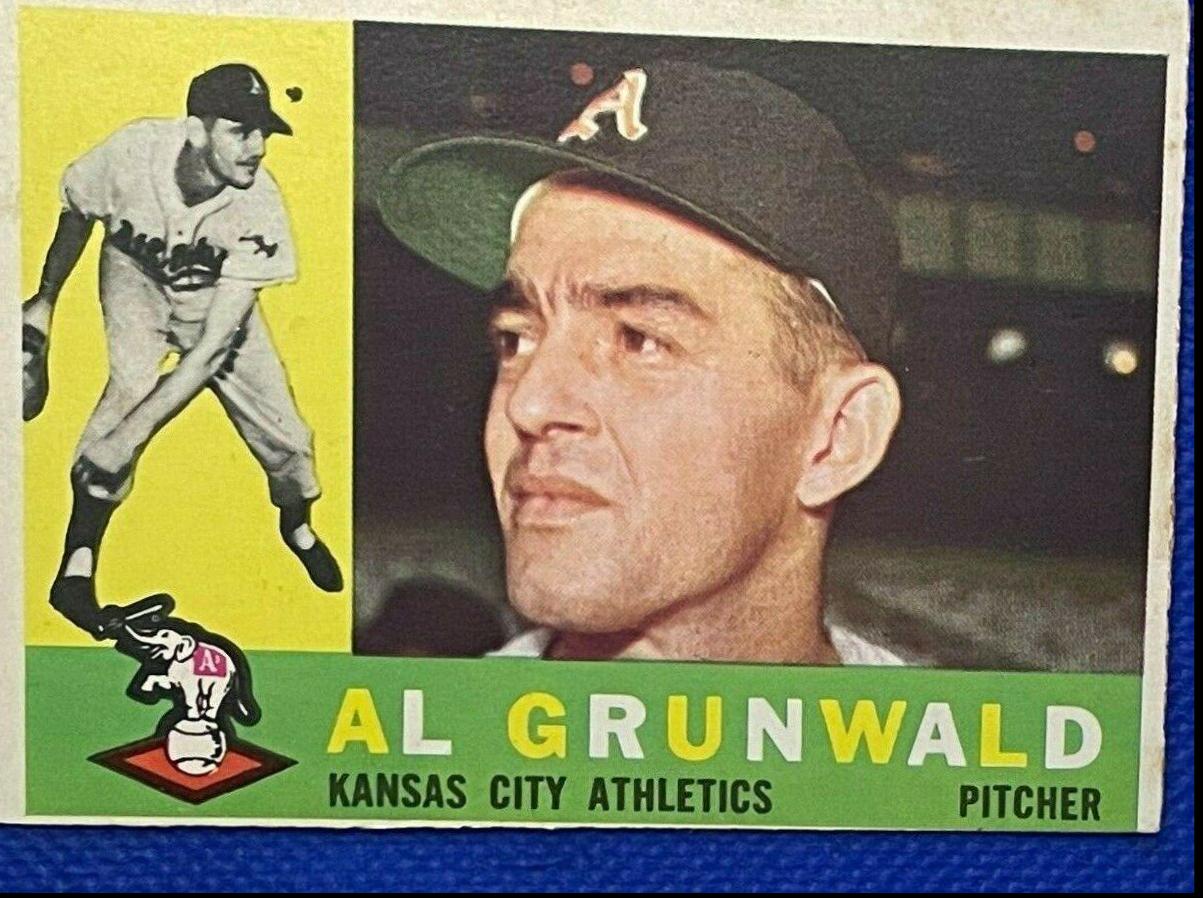 Al Grunwald #427 Baseball Cards 1960 Topps