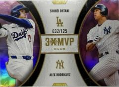 Shohei Ohtani / Alex Rodriguez [Pink Foil] #D3 Prices | 2025 Topps