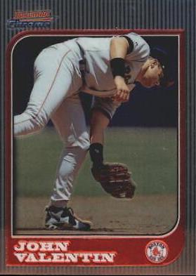 John Valentin #15 Baseball Cards 1997 Bowman Chrome