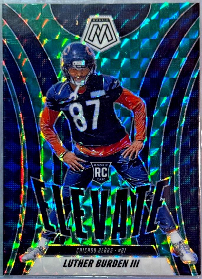 2025 Panini Mosaic Elevate Luther Burden III [Mosaic Green] #7 card