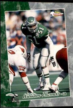 William Thomas #15 Football Cards 1993 Pacific