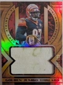 Geno Atkins #GJ-2 Football Cards 2018 Panini Gold Standard Golden Jumbo Threads