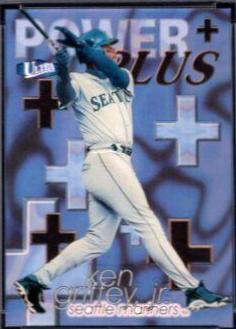 Ken Griffey Jr #1 Baseball Cards 1998 Ultra Power Plus