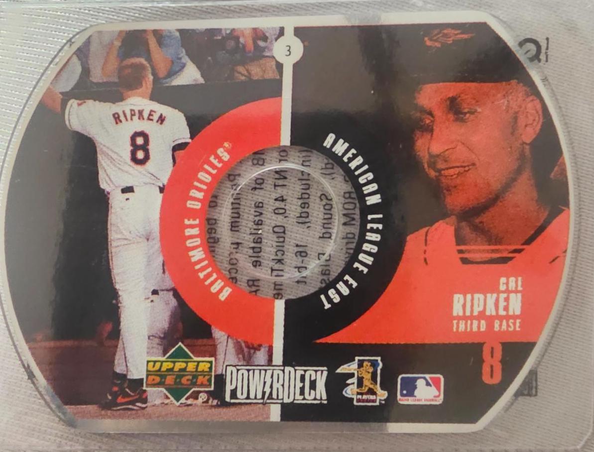 Cal Ripken Jr #3 Baseball Cards 1999 Upper Deck Power Time Capsule