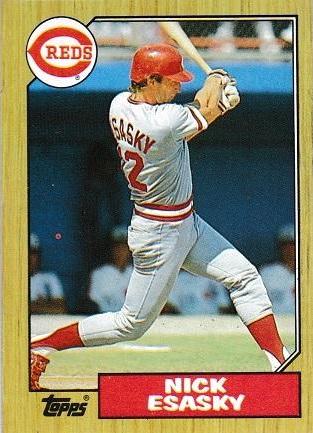 Nick Esasky #13 Baseball Cards 1987 Topps
