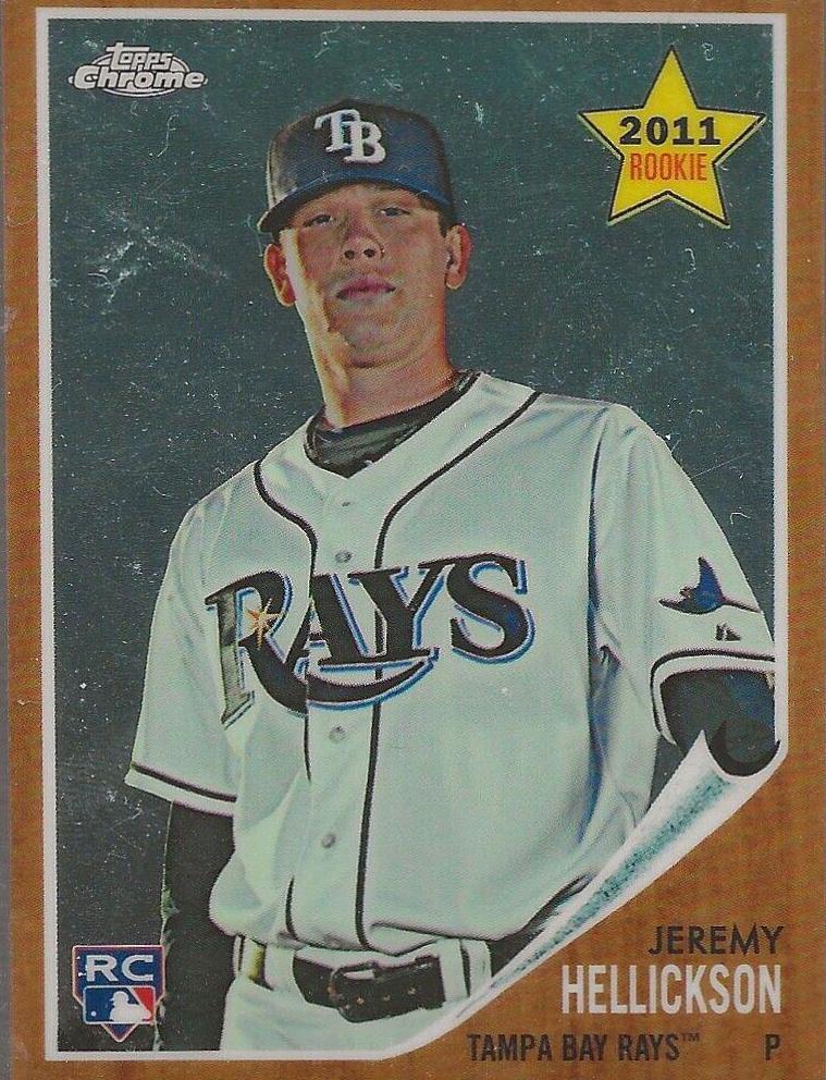 Jeremy Hellickson #C119 Baseball Cards 2011 Topps Heritage Chrome