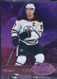 Connor McDavid #R-30 Hockey Cards 2020 Skybox Metal Universe Retro