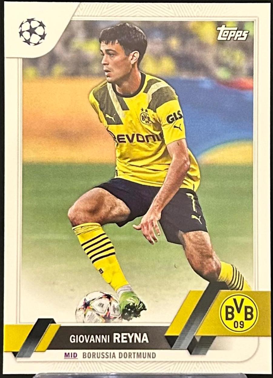 Giovanni Reyna #69 2022 Topps UEFA Club Competitions