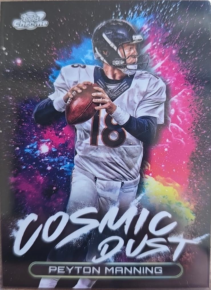 Peyton Manning #CD-5 Football Cards 2024 Topps Cosmic Chrome Dust
