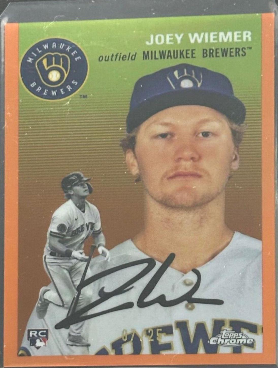 Joey Wiemer [Orange Refractor] #6