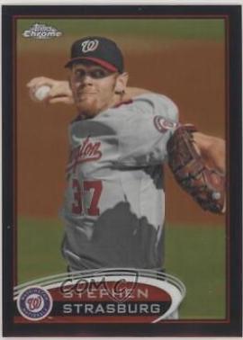 Stephen Strasburg [Arm Back Black Refractor] #70