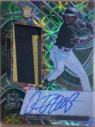 Oneil Cruz [Jersey Autograph Neon Green] #152