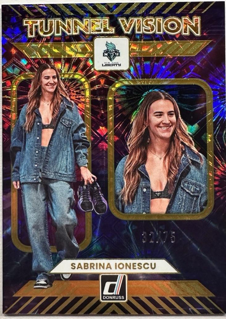 Sabrina Ionescu [Orange Fireworks] #10