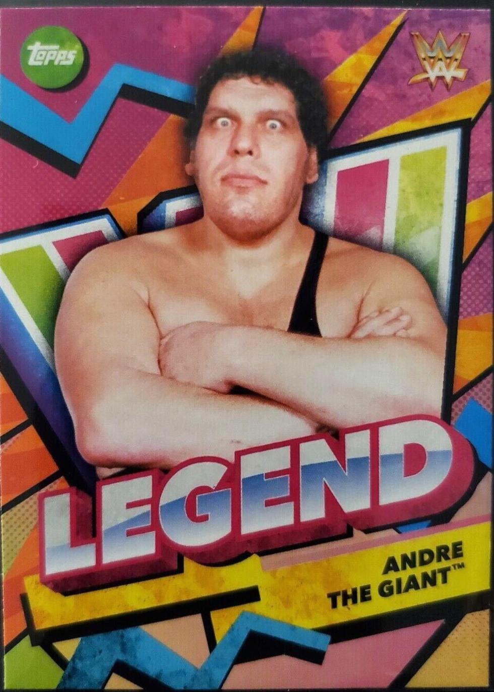 Andre the Giant #138 Wrestling Cards 2021 Topps WWE Superstars