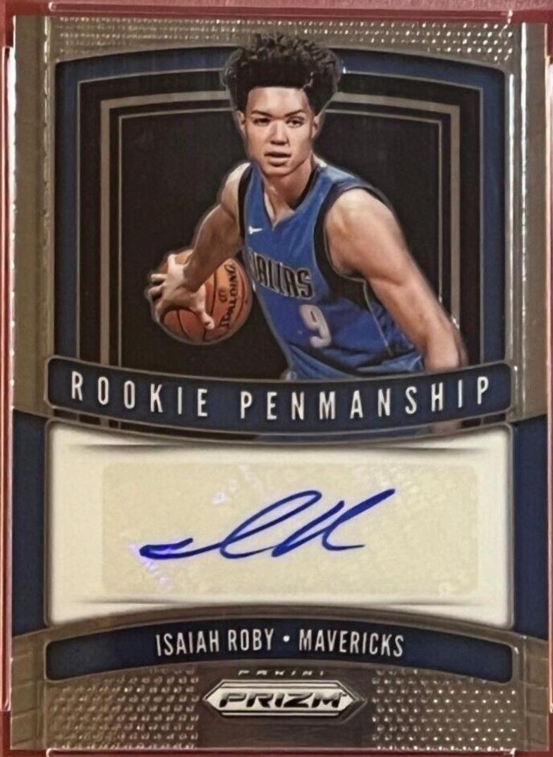 Isaiah Roby #RPIRB Basketball Cards 2019 Panini Prizm Rookie Penmanship