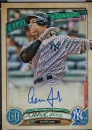 Aaron Judge #GQA-AJ Baseball Cards 2019 Topps Gypsy Queen Autographs